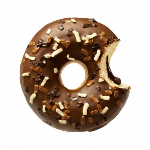 Донат з  начинкою "HOLLY CHOC"